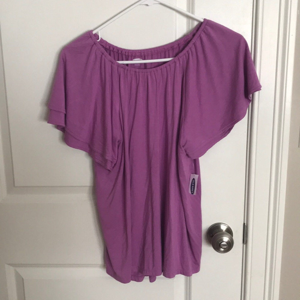 BNWT Old Navy Flounce Sleeve Blouse